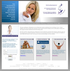 Laser Hair Removal Website